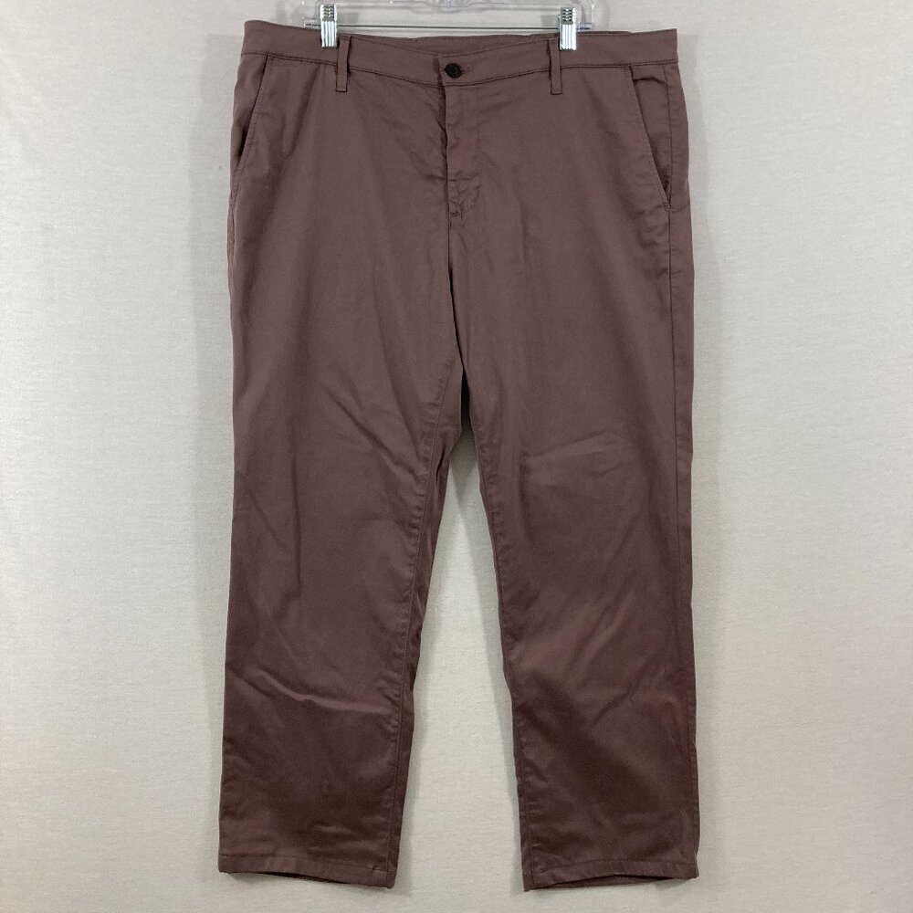 Ag Adriano Goldschmied Men's size 40x29 Brown The Marshall Slim Trouser‎ Pants